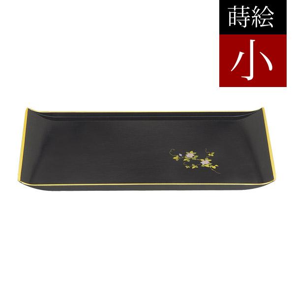 楽天市場】【日本製】[お盆/トレイ/トレー]焼香盆 黒(フチ金)下り藤の