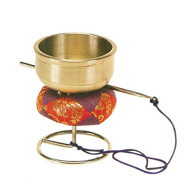 楽天市場】【日本製】銀鈴(スタンド型印金)2寸5分※墓参りなどで使用