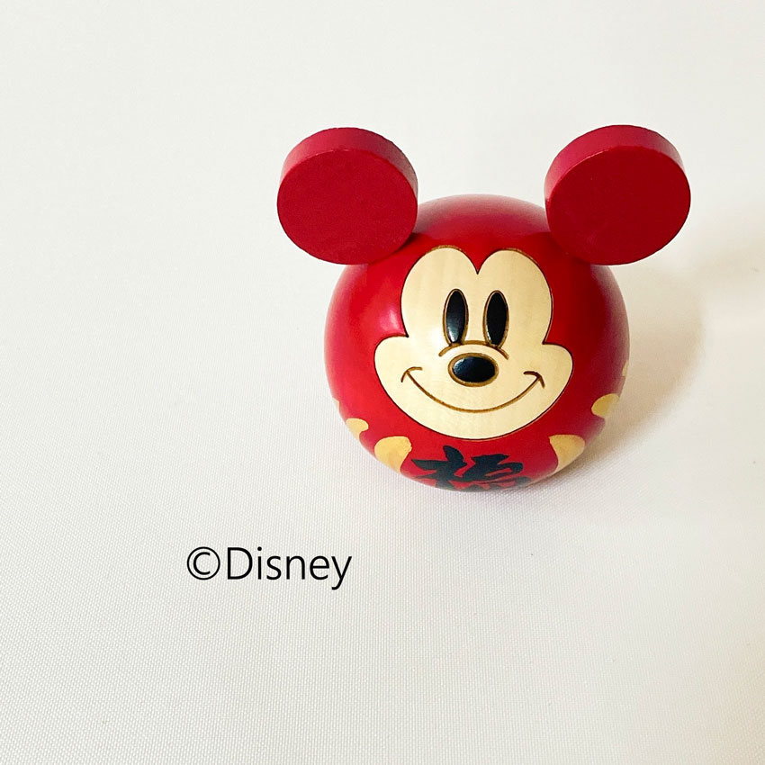 楽天市場 Disney こけし ミッキー 福だるま こけし 卯三郎こけし プレゼント ギフト 雑貨 おうち時間 暮らし Stayhome 癒し インテリア 木製 日本製 伝統工芸品 父の日 贈り物 置物 グッズ 手作り 雑貨 手創り ハンドメイド 手造り ディズニー 映画 コラボ