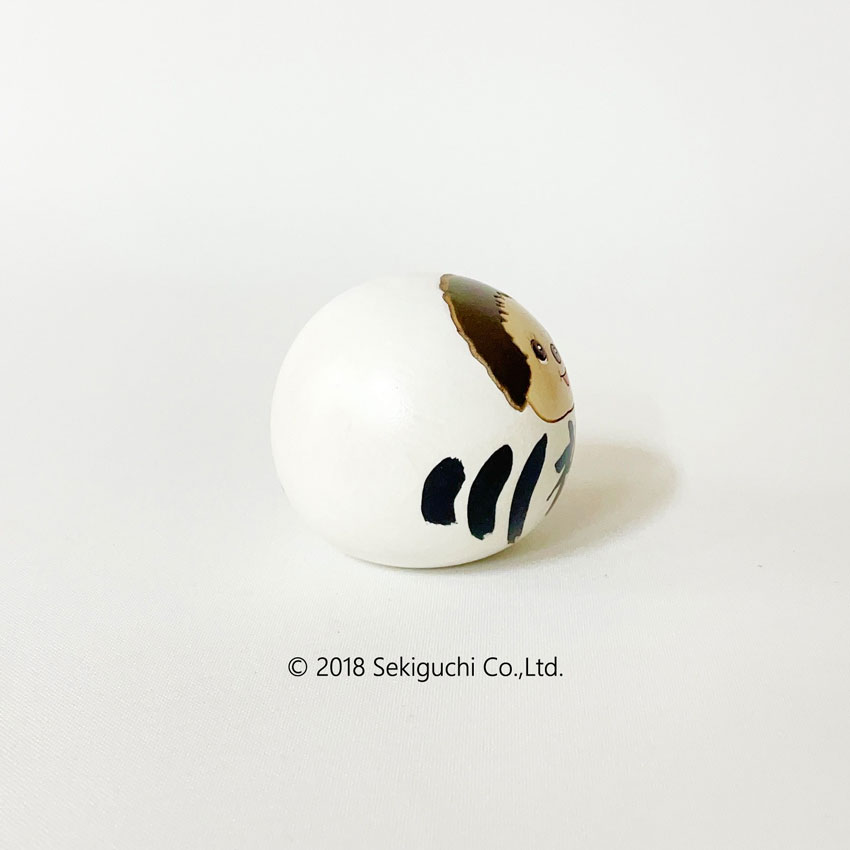 モンチッチ こけし 福だるま 白 キャラクターこけし グッズ プレゼント ギフト かわいい おうち時間 暮らし Stayhome 癒し インテリア 木製 日本製 伝統工芸品 ダルマ 福 だるま 雑貨 達磨 Letempslev K7a Com