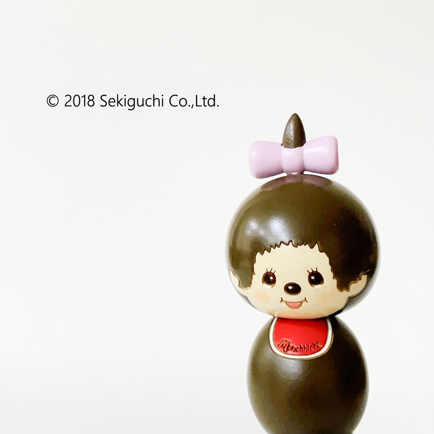 モンチッチちゃん こけし キャラクターこけし グッズ プレゼント ギフト かわいい おうち時間 暮らし Stayhome 癒し インテリア 木製 日本製 伝統工芸品 サル 雑貨 コラボ モンチッチ Monchichi リボン Crunchusers Com