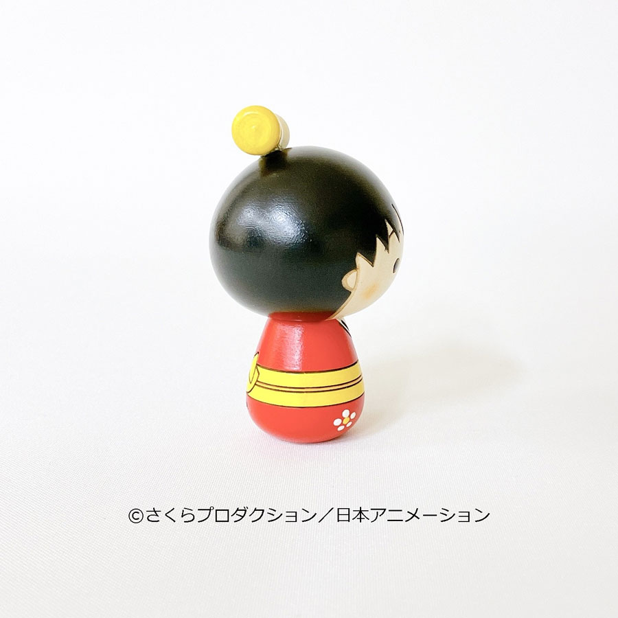楽天市場 ちびまる子ちゃん こけし まる子 テレビで取り上げられました まるちゃん プレゼント ギフト かわいい おうち時間 暮らし Stayhome 癒し インテリア 木製 日本製 伝統工芸品 着物 花柄 リボン 卯三郎こけし 雑貨 置物 グッズ コラボ コラボレーション
