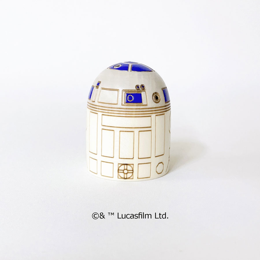 Star Wars R2 D2 こけし 卯三郎こけし スターウォーズ 差上物 プレゼント かわいい おうちスパン 暮らし Stayhome 癒し インテリアデコレーション 木製 恒星日本製 トラディション芸術物件 御父っさんの日 配り物 模様 グッズ スターウォーズ 文字記号 ライトセイバー