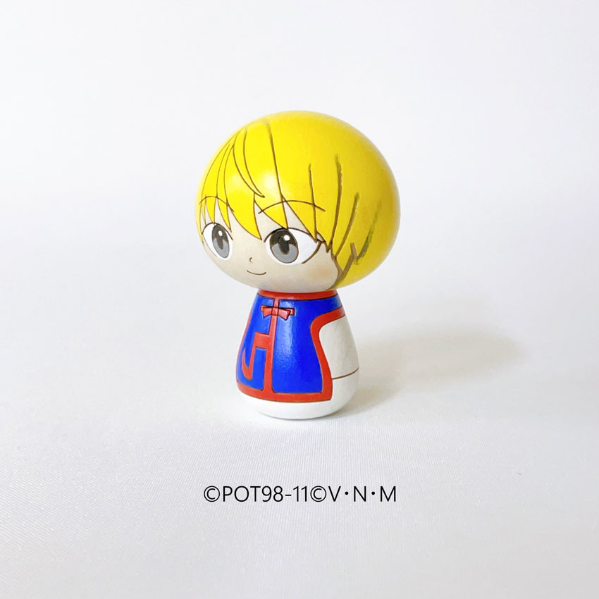 H H こけし クラピカ キャラクター こけし ハンターハンター プレゼント ギフト かわいい おうち時間 暮らし Stayhome 癒し インテリア 木製 日本製 伝統工芸品 Hunter Hunter コラボ 少年ジャンプ コラボレーション Giosenglish Com