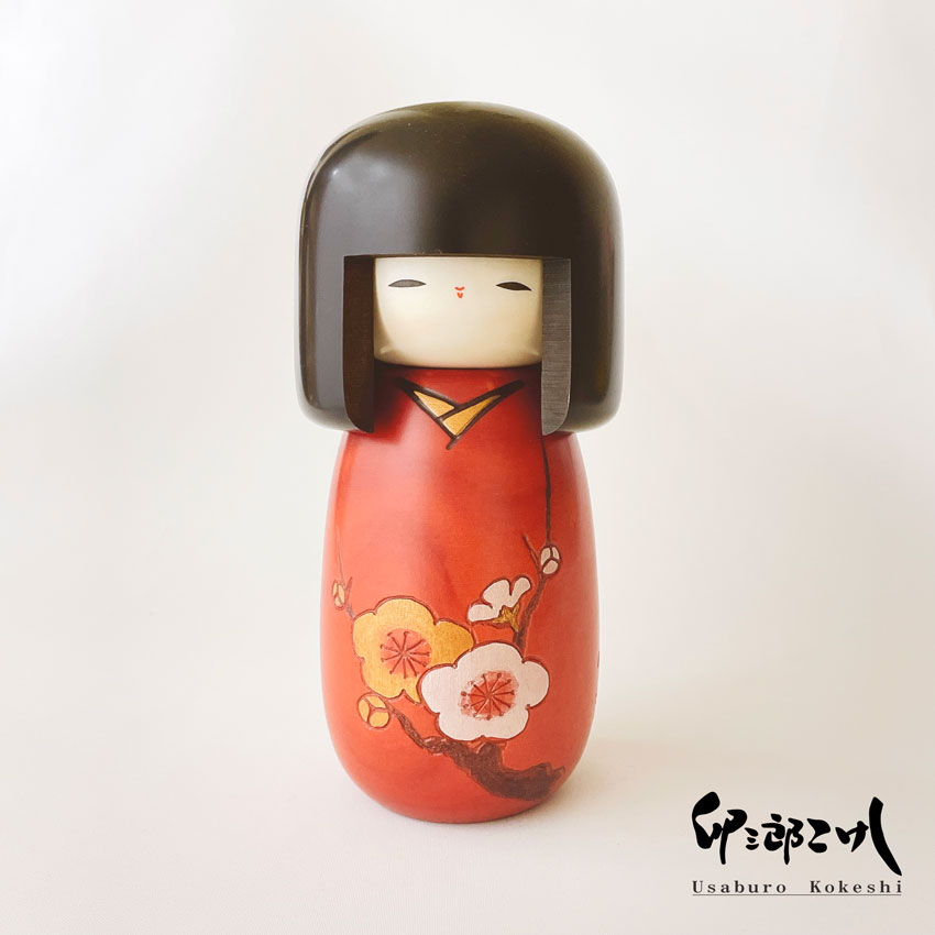 花の詩 こけし 【 卯三郎こけし 】 こけし プレゼント ギフト かわいい おうち時間 暮らし stayhome 癒し インテリア 木製 日本製 伝統工芸 母の日 贈り物 置物 グッズ 手作り 雑貨 手創り ハンドメイド 手造り フィギュア お土産 民芸品 工芸 made in Japan｜こけし屋　『卯三郎の孫』