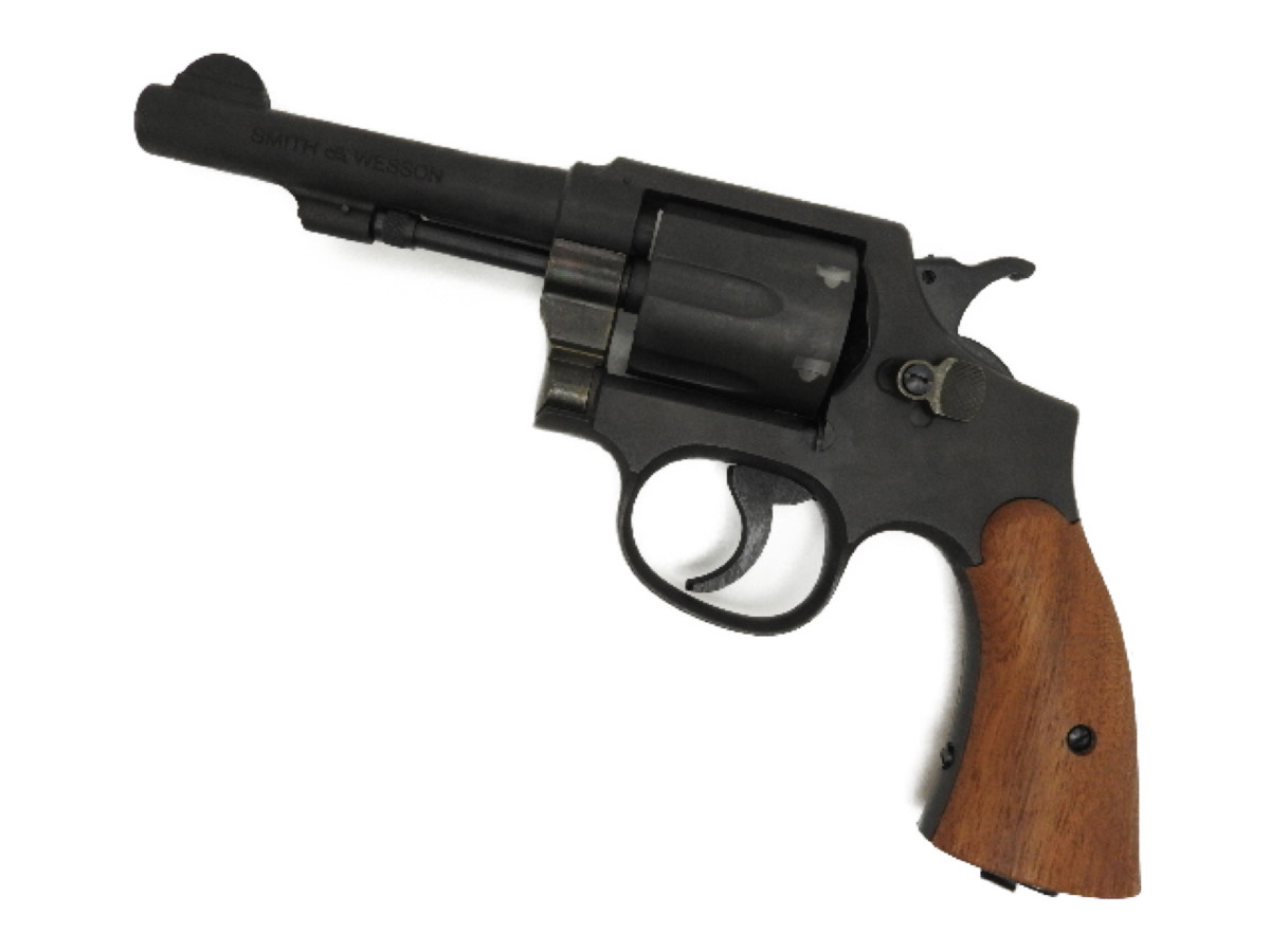 【P10倍！全商品！ 5/27 1:59まで】 ハートフォード  HWS  モデルガン S&W VICTORY ヴィクトリーモデル 発火 4インチ HW ナチュラル 2022 完成品 東京店カスタム (4580332134735)T5-3