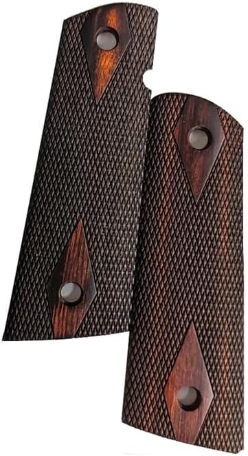 【P5倍以上！全商品！7/26 1:59まで】 アルタモント Altamont グリップ 1911 フルサイズ マグウェル ダイヤチェッカー SR スーパーローズ 赤 木製グリップ (4580597562120)｜モデルガンとプラモ専門店 琥花堂