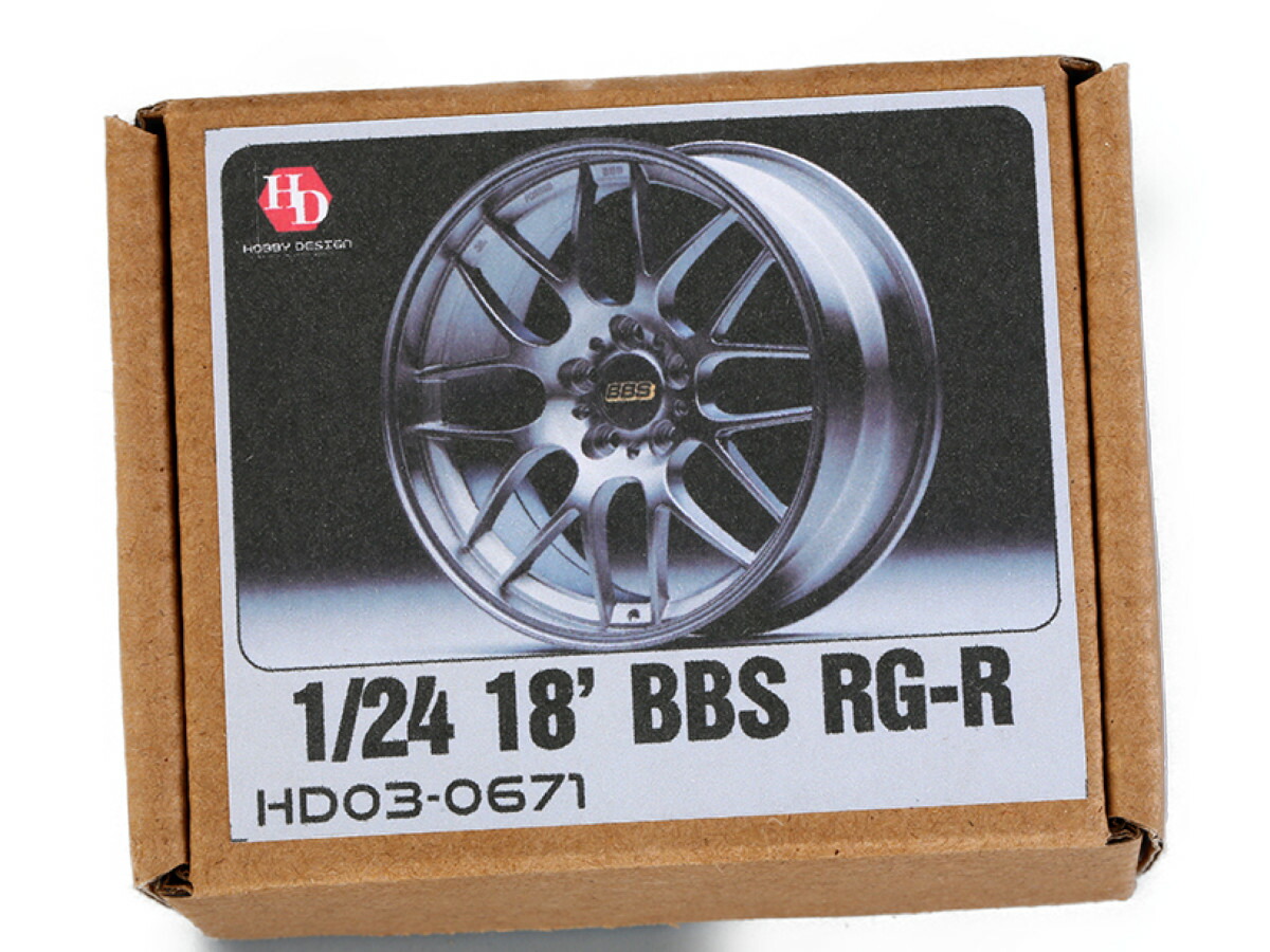 BBSセット 楽天市場】ホビーデザイン HOBBY DESIGN 1/24 19インチ BBS CH-R2