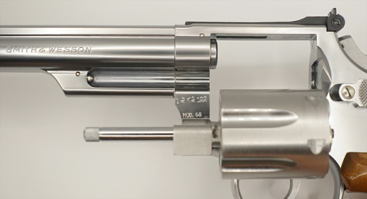 タナカワークスTANAKAWORKSガスガン共栄通商別注商品SWM68C.H.P.6inchシルバー白バイ野郎18歳以上(4537212009959)