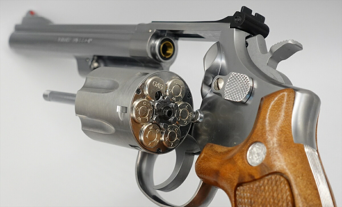 タナカワークスTANAKAWORKSガスガン共栄通商別注商品SWM68C.H.P.6inchシルバー白バイ野郎18歳以上(4537212009959)