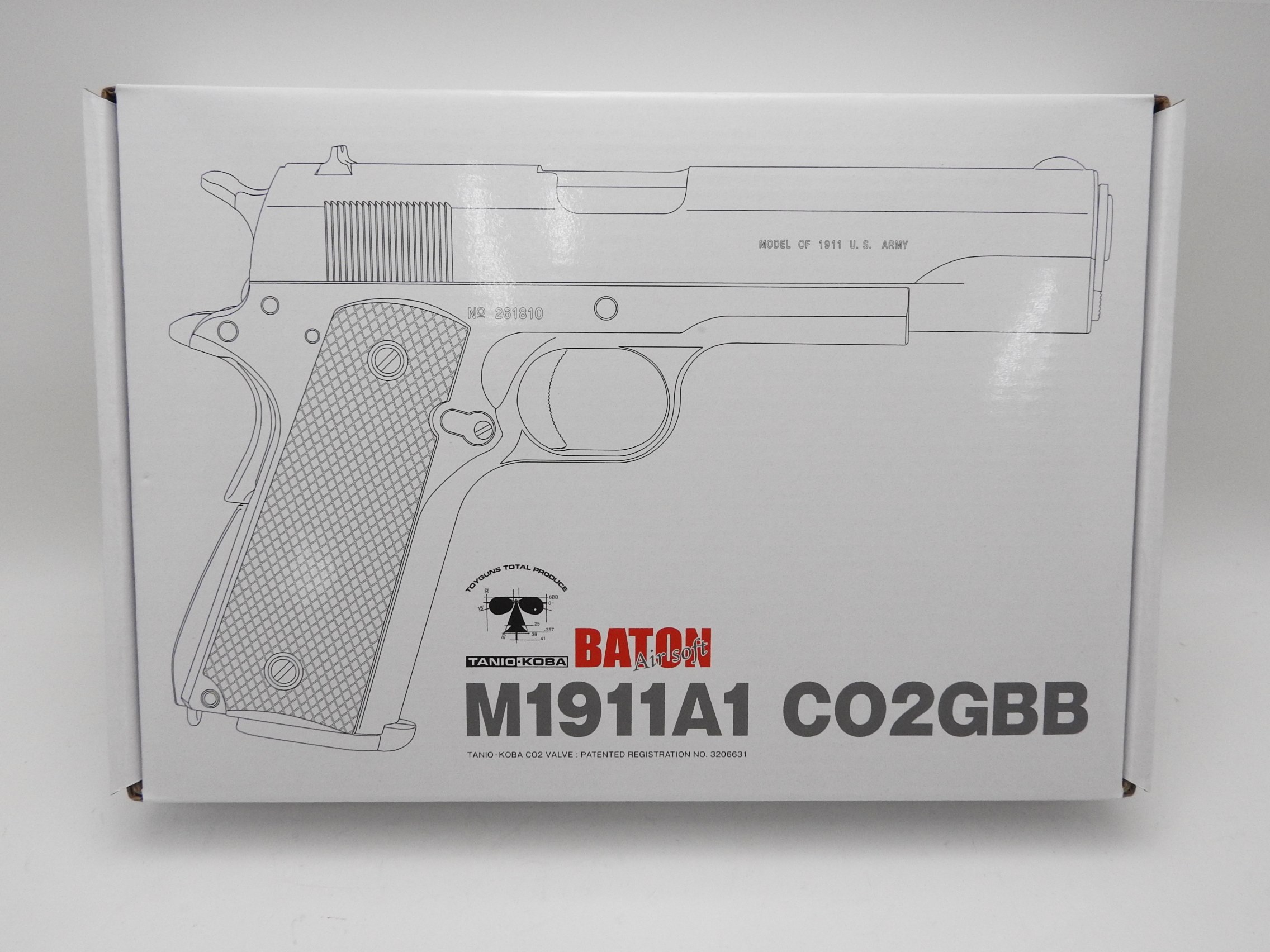 バトン タニオコバ M1911A1 CO2GBB+inforsante.fr