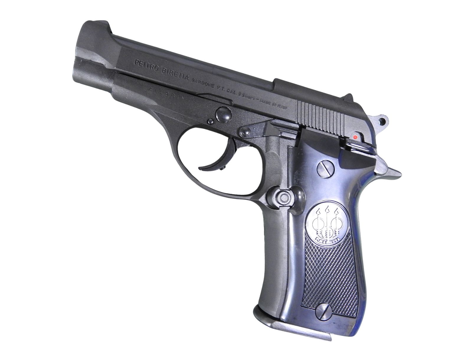 マルシン MARUSHIN モデルガン M84 ブラックヘビーウエイト プラグリップ仕様 X-PFC 発火 完成品 (4920136015654)