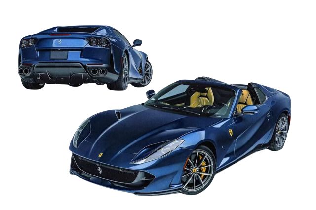 Hobby Design ホビーデザイン Alpha Model アルファモデル 1/24 フェラーリ 812 GTS レジン製 キット 自動車模型 AM02-0055