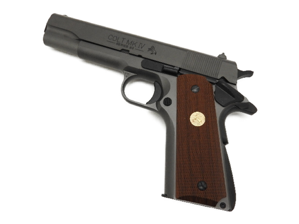 【P10倍！全商品！ 5/27 1:59まで】 タニオコバ TANIO･KOBA  モデルガン GM7.5 シリーズ80 刻印モデル ダブルオープン デトネータ仕様 M1911 ガバメント 発火式(4580628902444)T4-2