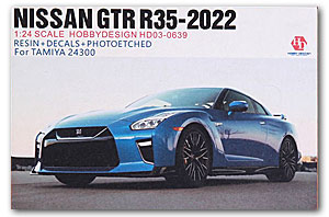 ホビーデザイン HOBBY DESIGN  1/24 ニッサン GT-R R35 2022 タミヤ対応 ディティールアップパーツセット (hd03-0639)