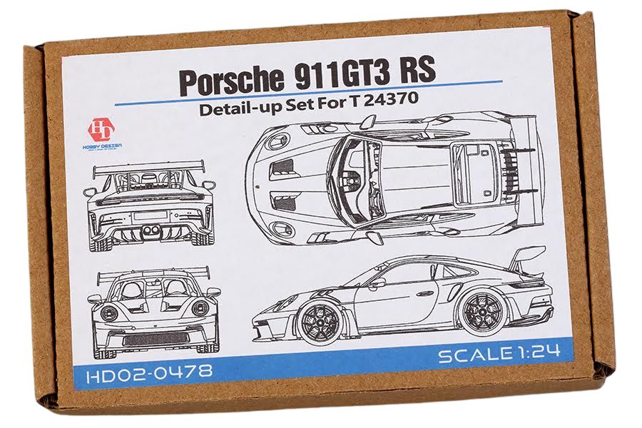 ホビーデザイン Hobby Design 1/24 ポルシェ 911 GT3 RS (992) アップグレードセット タミヤ用 自動車模型 HD02-0478 (4571619462382)