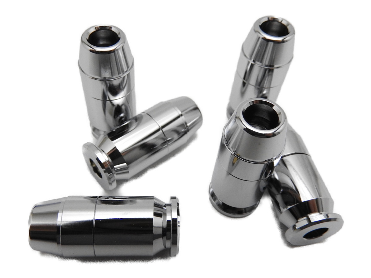 【P10倍！全商品！ 5/27 1:59まで】 BWC BWC カートリッジ 45ACP ダブル キャップ CP カートリッジ 6発入り アルミ シルバー アルマイト モデルガン (4562331251910)