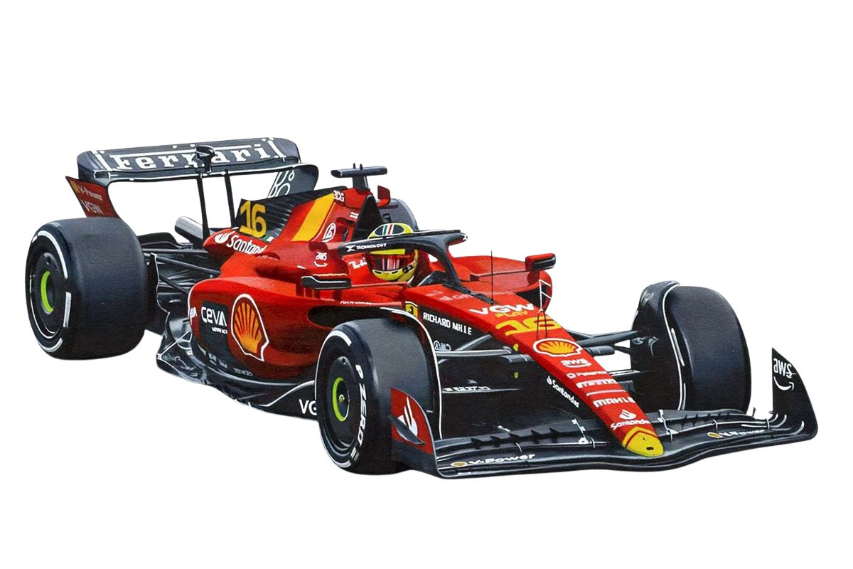 【P5倍以上★全商品 4/10 1:59まで】 ALPHA Model アルファモデル 1/20 レジン キット フェラーリ SF-23 2023 イタリア/ラスベガスGP C.ルクレール C.サインツ 自動車模型 AM03-0017