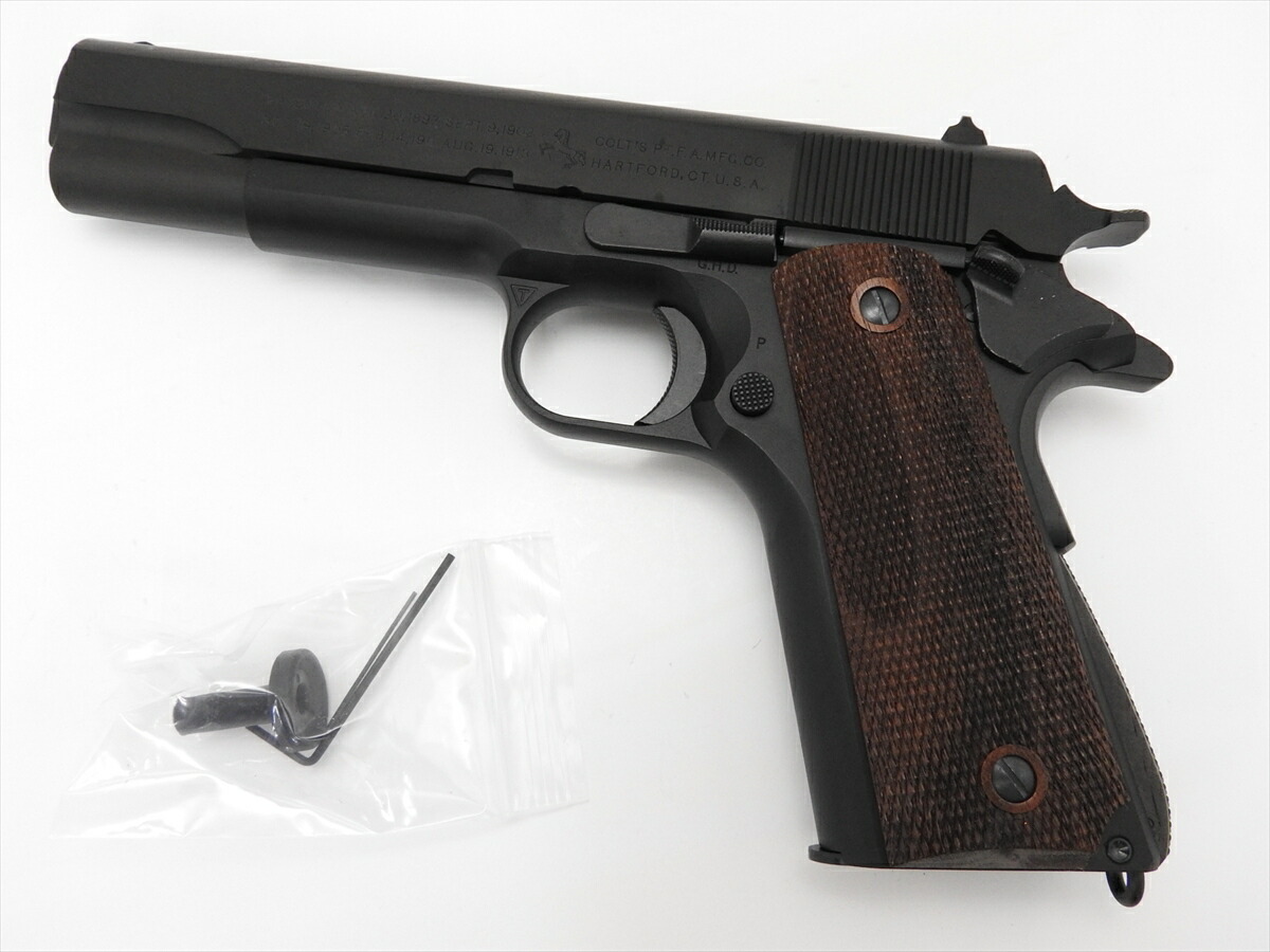 販売直営 CAW M1911A1 ブラックヘビーウエイト樹脂製 無発火 