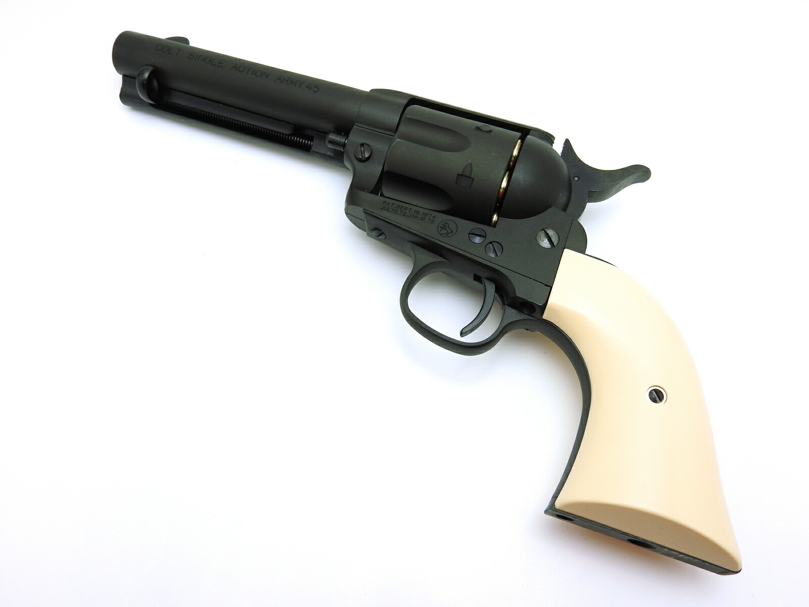 【楽天市場】マルシン コルト Colt SAA 45 ピースメーカー Xカートリッジ ブラック HW ガスガン ガスリボルバー：ホビーショップ琥花堂