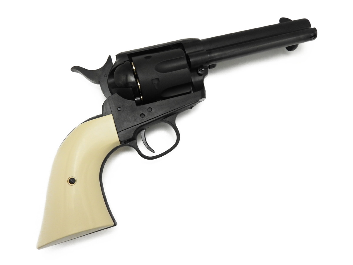 マルシン SAA.45 シビリアン 木製グリップ COLT 現状品 - ミリタリー