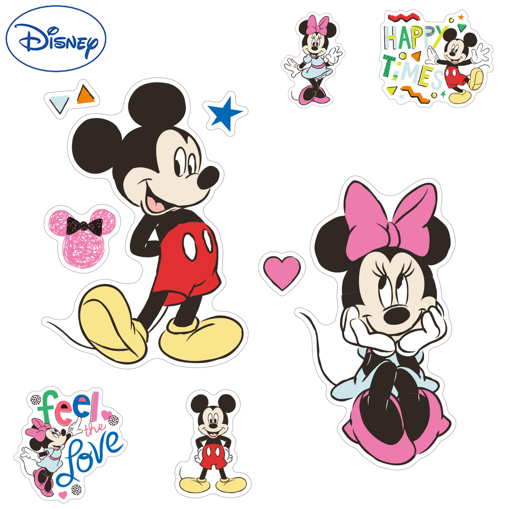 楽天市場 送料無料 Disney Minnie Mouse ミッキーマウス ウォルト ディズニー ウォールステッカー 30cm G60 Decoste