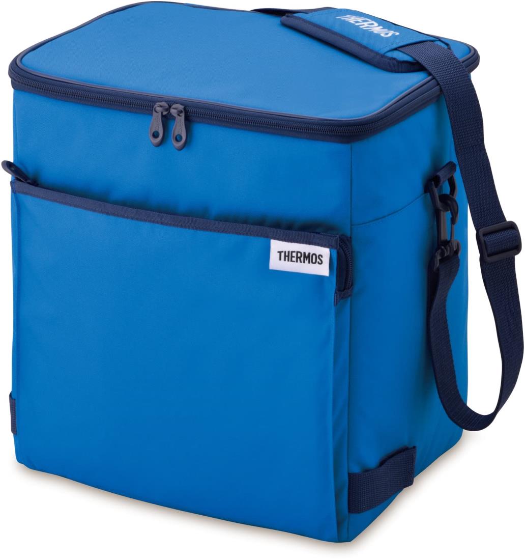 サーモス ソフトクーラー 20L ブルー RFD-020 BL 保冷バッグ 5層断熱構造 折りたためてコンパクト はっ水加工生地 ボックス型 大容量モデル