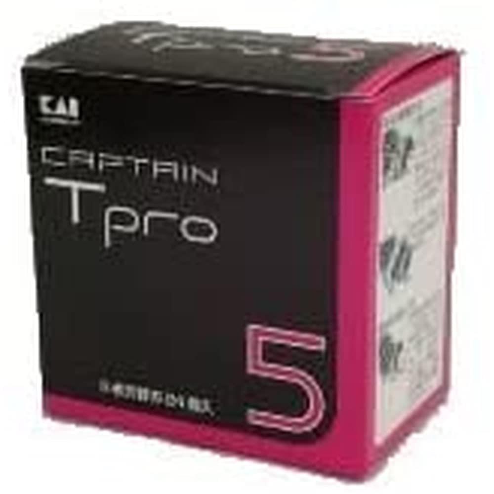 貝印 キャプテン ティープロ替刃 5枚刃替刃 24個入画像