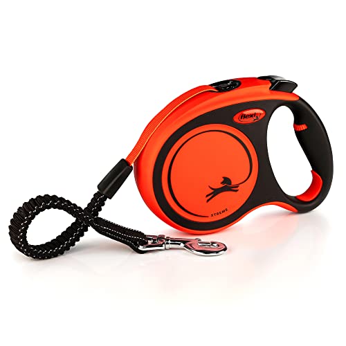 フレキシ (flexi) 伸縮先んじる エクストリーム 磁気テープ 犬用先んじる (L大きさ 5m（65kg未満）)