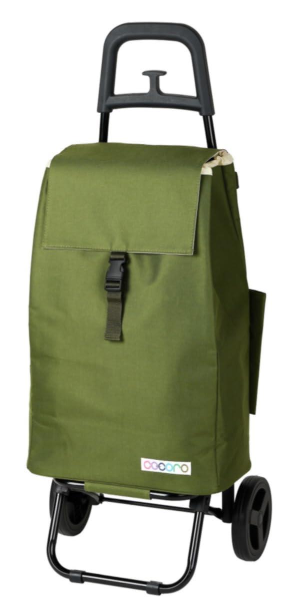 cocoro コ・コロ レップ(Rep) Cocoro(コ・コロ) ショッピングカート ココロ カートセット カーキ 40L 荷物フック 花柄 折り畳み式 ポケット収納 保冷 保温 エコバッグ 買い物 おしゃれ 可愛い シンプル 便利 コンパクト 軽量 キャンプ 運動会 花見 545508