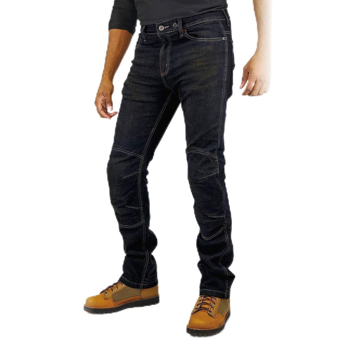 KOMINE バイク用 WJ-7323R ジーンズ 07-7323 メンズ Deep Indigo 2XL