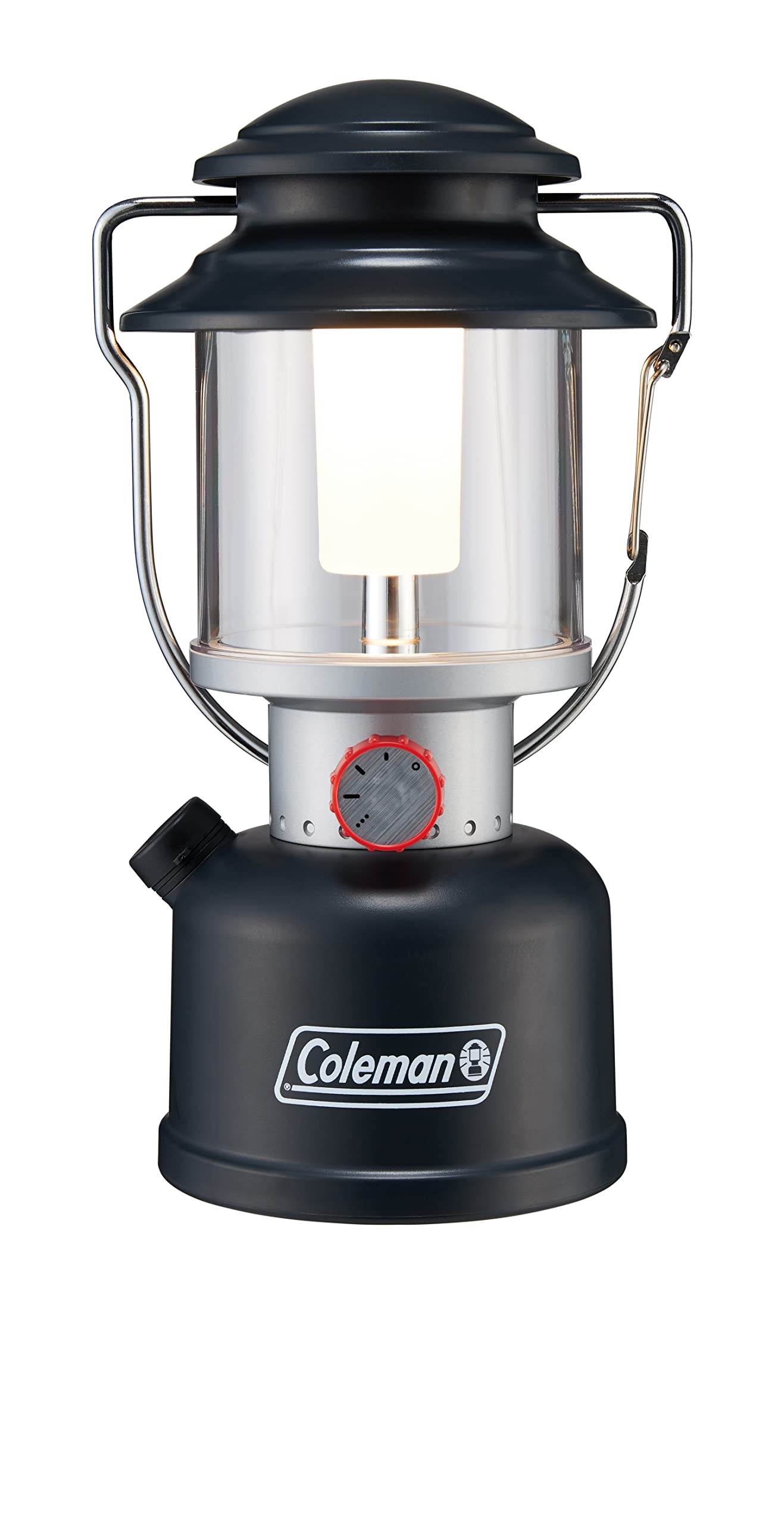 電話を掛けるマン(Coleman) リチャージブルマルチランタン 2000038857 難民キャンプ アウトドア