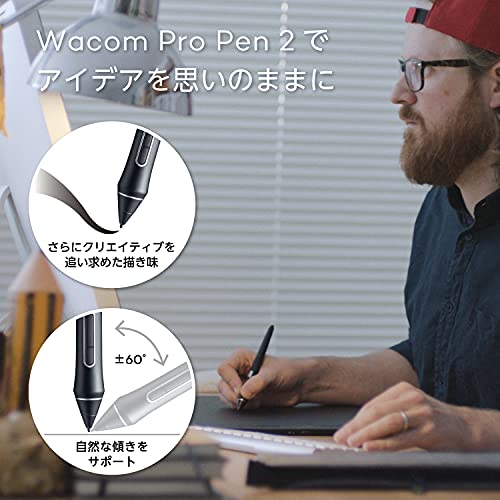 その他 ワコム ペンタブレット ペンタブ Wacom Intuos Pro Mサイズ プロ 板タブ Wacom Pro Pen 2 付属 Windows Mac 対応 Pth 660 K0 ココロハススタイル
