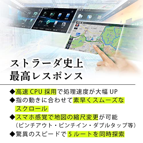 パナソニック(Panasonic) 7型 カーナビ ストラーダ SD USB CN-HE01D