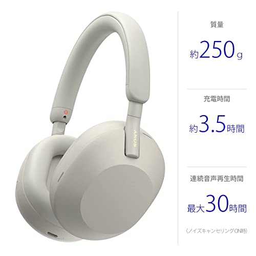 ソニー ワイヤレスノイズキャンセリングステレオヘッドホン WH-1000XM5