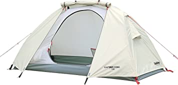 キャプテンスタッグ(CAPTAIN STAG) テント ソロテント 1人用 サイズ/210 140 H110cm パッキングサイズ/39 18 18cm UV PU加工 キャリーバッグ付き トレッカー UA-40 ホワイト｜kokolohasstyle