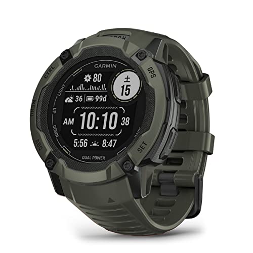 【楽天市場】ガーミン(GARMIN) Instinct 2X Dual Power Moss タフネスGPSスマートウォッチ Suica対応