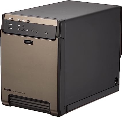 ロジテック HDDケース USB3.0 eSATA接続 4ベイ 最大56TB対応 LGB-4BNHEU3｜kokolohasstyle