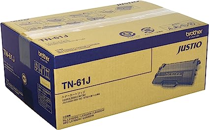 ブラザー工業  brother完全無欠 トナーカートリッジ TN-61J 相応う型番:HL-L6400DW、HL-L5200DW、HL-L5100DN、MFC-L6900DW、MFC-L5755DW 他