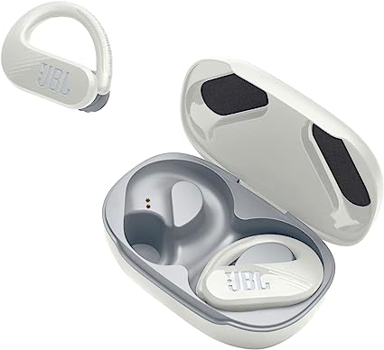 JBL ENDURANCE PEAK3 Bluetooth運動競技奇麗さっぱり無線電話/耳掛け手合い/USB手合いC/IP68雨合羽防塵/ 白いこと JBLENDURPEAK3WT TV・オーディオ・カメラ-ヘッドホン・イヤホン