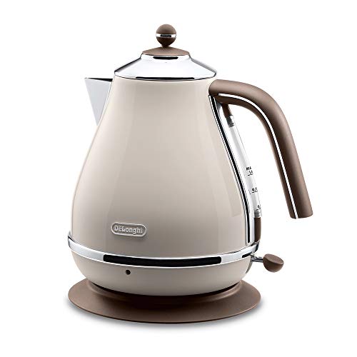 デロンギ(DeLonghi) ? 電気ケトル アイコナ ヴィンテージ ?ドルチェベージュ 1.0L ?KBOV1200J-BG