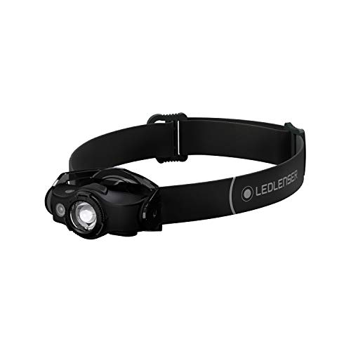Ledlenser(レッドレンザー) MH4 黒いこと LED前照燈 魚釣り USB申し受ける式  日本置き目品