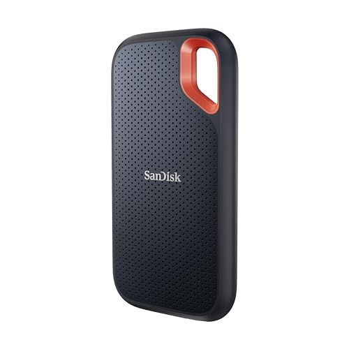 SanDisk 2結核症 Extreme Portable SSD - Up to 1050MB/s - USB-C, USB 3.2 Gen 2 - External Solid State Drive - SDSSDE61-2T00-G25