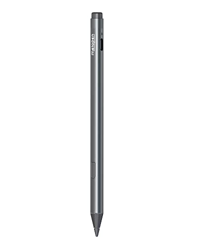 Metapen Surface用タッチペン 最大4096筆圧 傾き感知 磁気吸着機能 Type-C高速充電 公式認証 Surface ペン Surface Pro 9/X/8/7/6/5/4/3, Surface 3, Surface Book 2/3