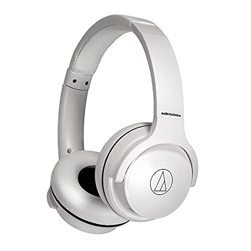 Audio Technica ワイヤレスヘッドホン 最大60時間再生 急速充電 低遅延モード マルチポイント対応 ATH-S220BT WH 薄型