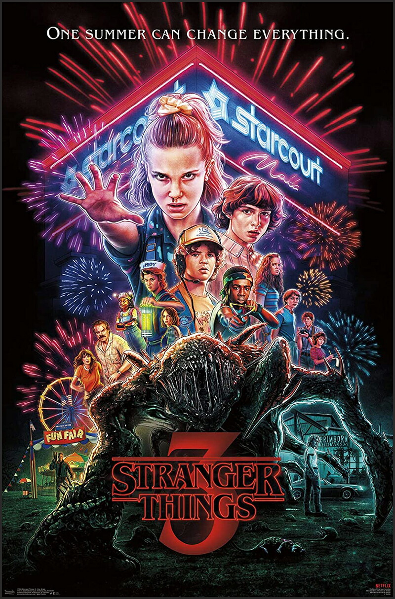 ストレンジャー・シングス／世界限定 2000 枚/ポスター 楽天市場】STRANGER THINGS ストレンジャー・シングス (シーズン5 配信