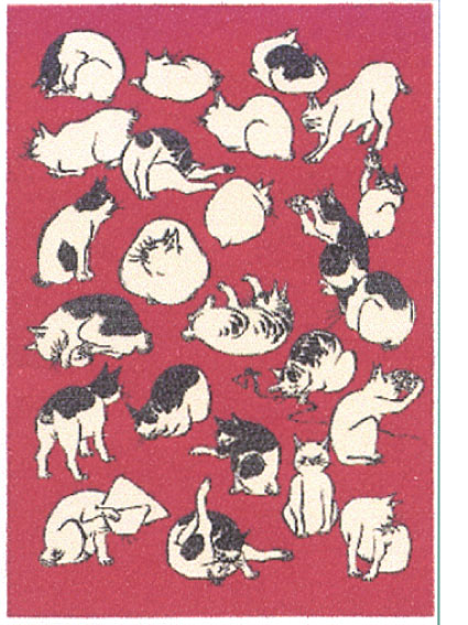 楽天市場】フランス製ポストカードジャン・コクトー（猫） : ココロ