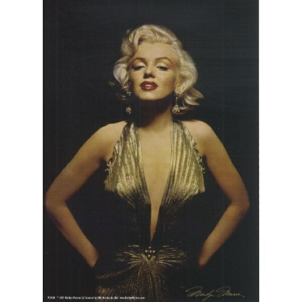 楽天市場】ポストカード モノクロ写真「マリリン・モンロー」(女優)105