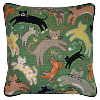 梳毛糸 連合王国製手芸一揃いの道具 Jumpin\u0027 Jack Cats