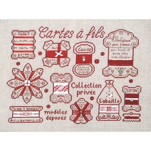 キットリネンCartes a fil(糸巻き) 【上級者】｜ココロショップ